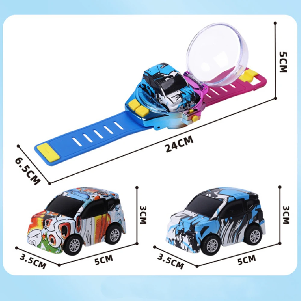 Mini reloj Rc coche tanque Control remoto niños niñas deriva 2,4g regalo Metal acrobacias recargable precio bajo batería de alta velocidad