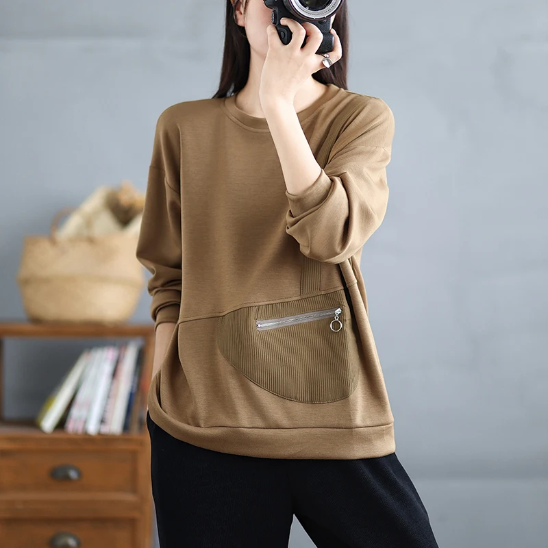 Efeito de emagrecimento longo sve moletom com capuz feminino ket zíper superior coreano sle plus size esconder carne ow moletom fino