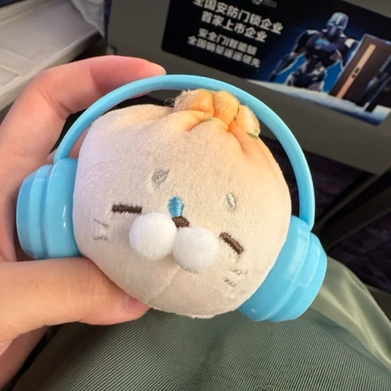 Joli petit gars bébé sceau en peluche jouet doux et mignon Baozi sceau bricolage pendentif porte-clés sac voiture décor cadeau d'hiver pour amis enfants