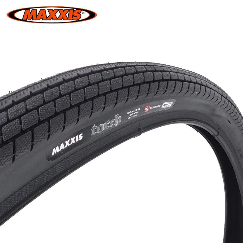 MAXXIS TORCH 20x1 3/8 60TPI Black Wired Bicycle Tires for Urban Bike Racing Paved BMX Tracks Puncture Protection Cycling Parts