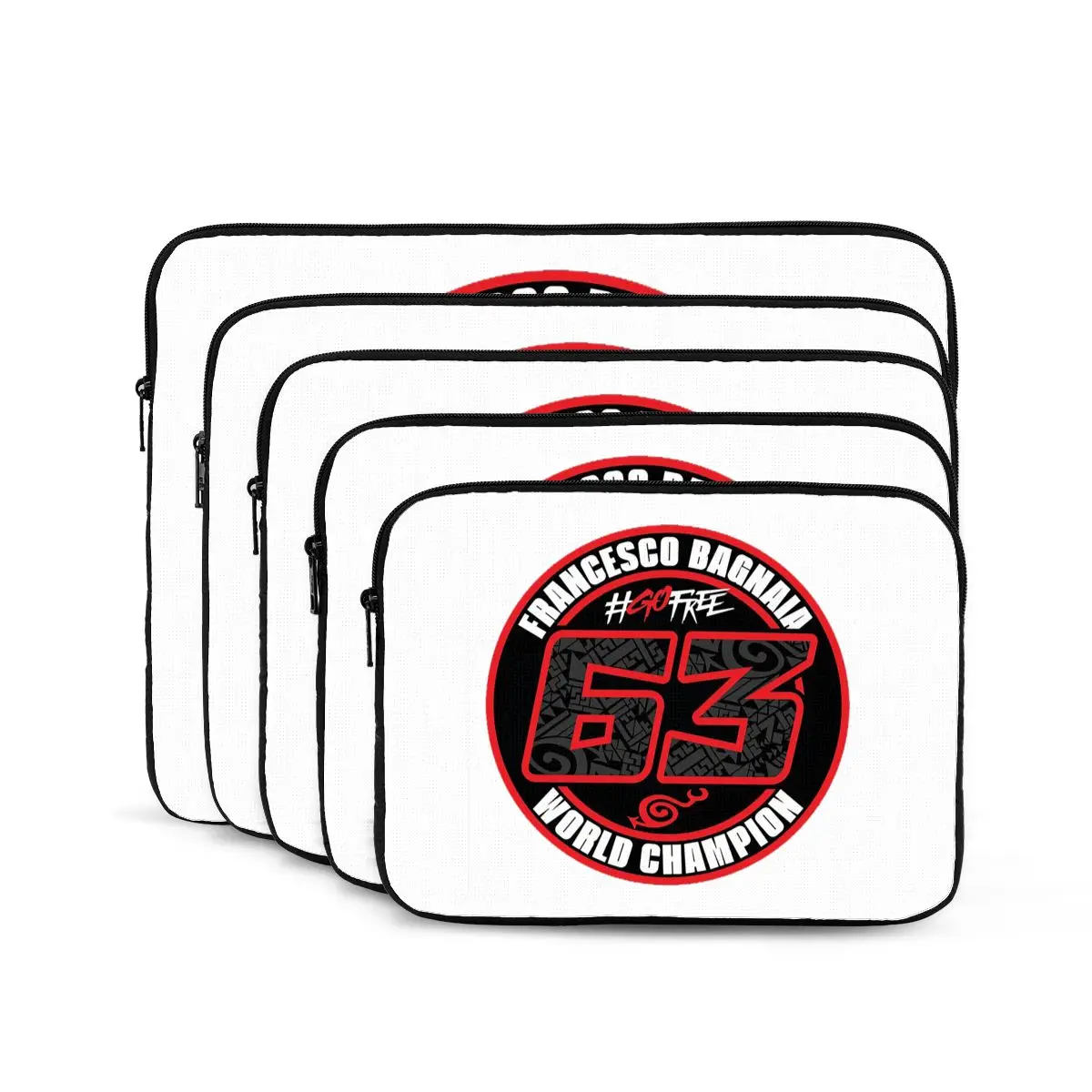 Pecco Bagnaia 63 حقيبة غطاء للكمبيوتر المحمول 10 12 13 15 17 بوصة حقيبة دفتر كم اللوحي حقيبة مضادة للصدمات