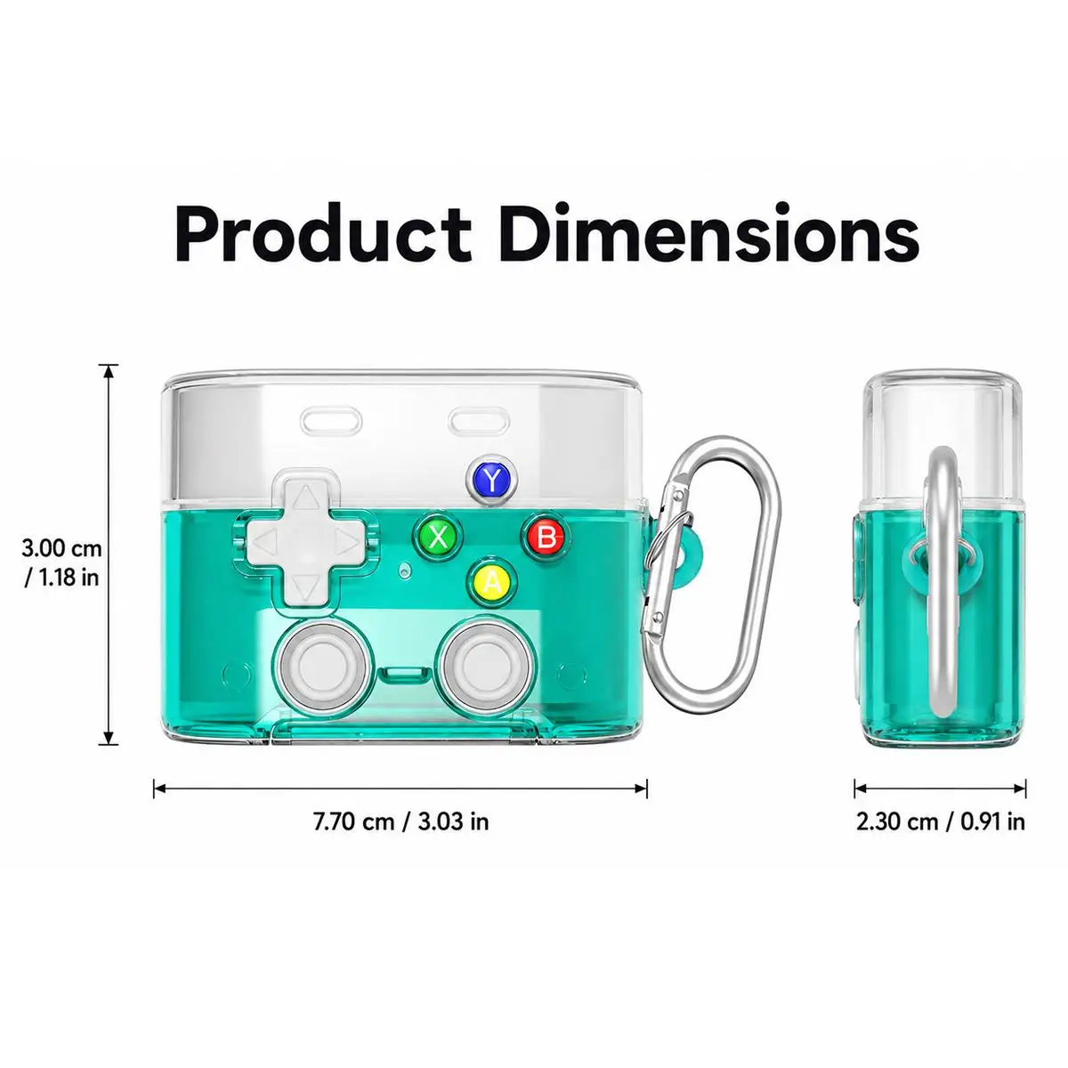 XDcase Earphone Case For Sony WF-1000XM6 Transparent Retro Game Console Design Earbuds Case with Holder & Stress Relief Button
