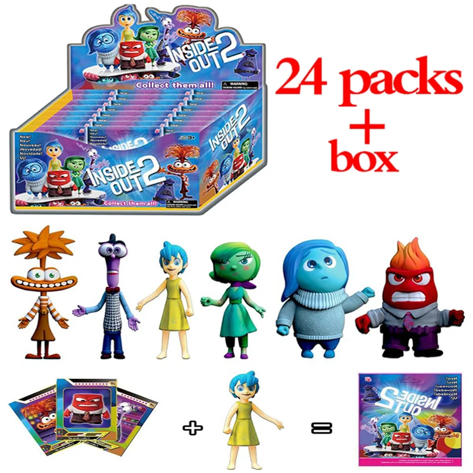

Anime inside out figures Mystery Box Blind Box kawaii Toys Gifts for Fans Adults Figure Decorative Kids birthday Christmas Gift