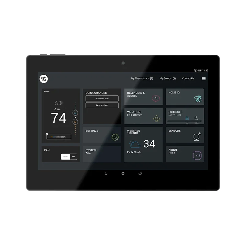 2025 10 Inch Hospital  Wall Mount Touch Control Panel Medical Monitoring