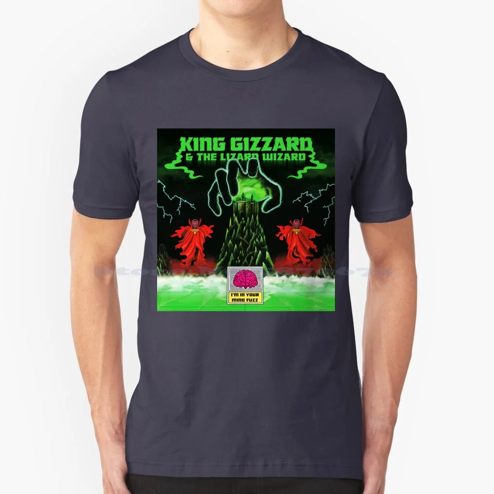 King Gizzard Mind Fuzz Tour 2023 Masokto T Shirt 100% Cotton Tee King Gizzard Mind Fuzz Tour 2023