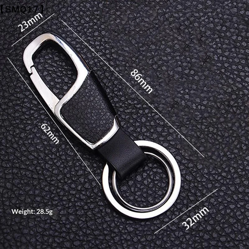 High-Quality Leather Metal Keychains Scratch Resistant For Hanging Car And Motorcycle Keys Many Durable Beautiful Designs【SMQ】
