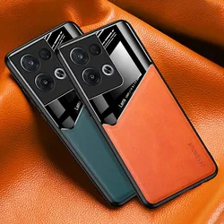 Luxury Leather Phone Case For OPPO Reno 9 Pro Plus Reno9 Cover Silicone Full Protection Case For OPPO Reno 8 Pro Plus 5G Coque