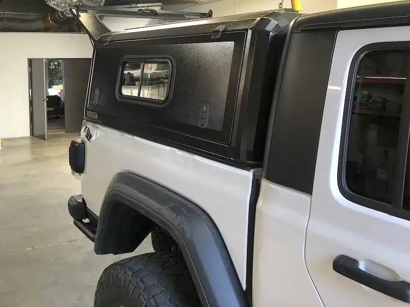 Aluminum Alloy Pickup Truck Bed Hardtop Topper Canopy 5
