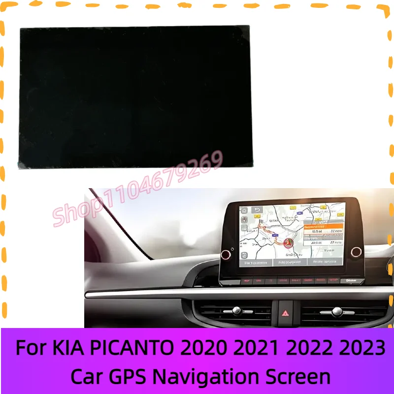 

For KIA PICANTO 2020 2021 2022 2023 96560-G6470FHV 96560G6470FHV Car GPS Navigation Radio LCD Display touch Screen