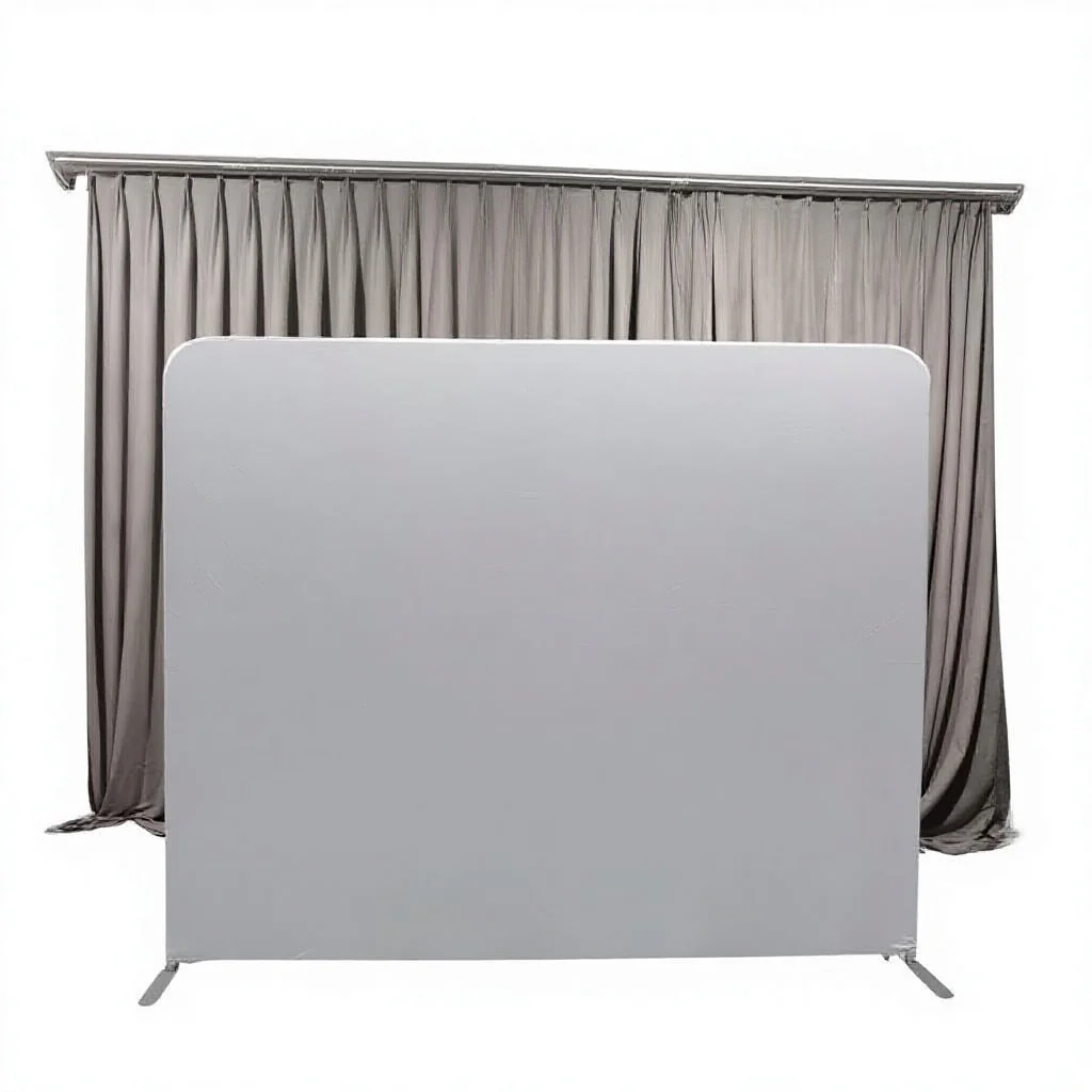 Sublimation Trade Show Exhibition //Portable Foldable Aluminium Backdrop 8'x8' Dye