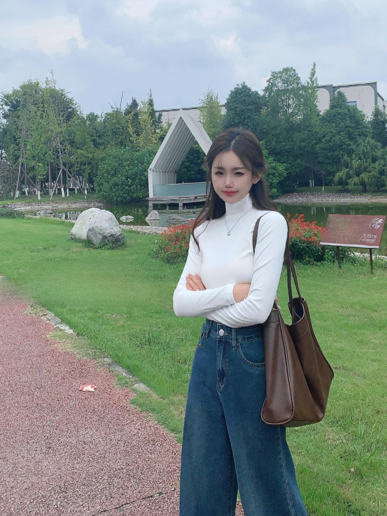 

Slim Fit Long Sve Thermal T-irt f High Collar Velvet Fabric Warm Base Layer Top for Women Autumn Winter Faion Ladie...