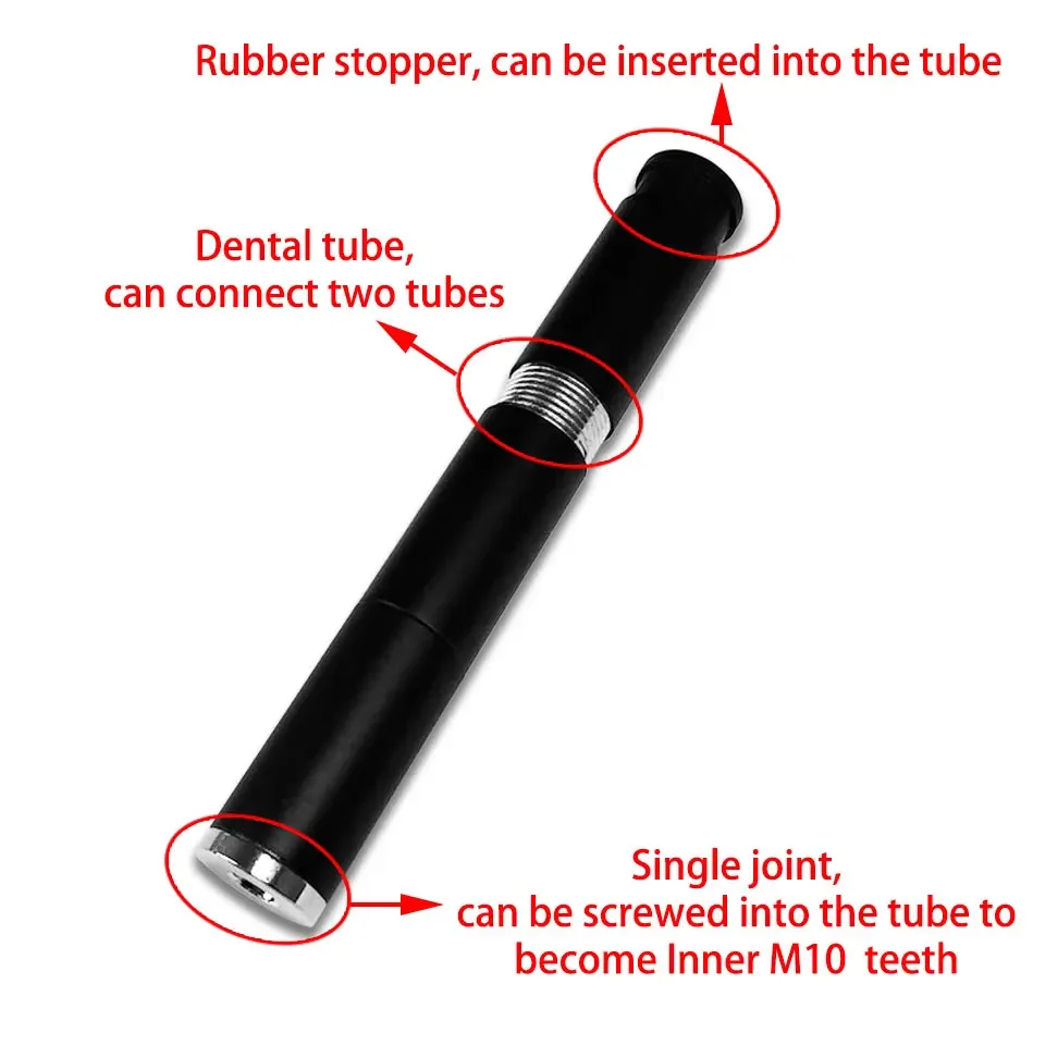 

Dia 25mm Hollow Straight Tube Inner Teeth M10 Iron Pipe Suitable For Table Lamps Floor Lamps Connection Decoration Lamp