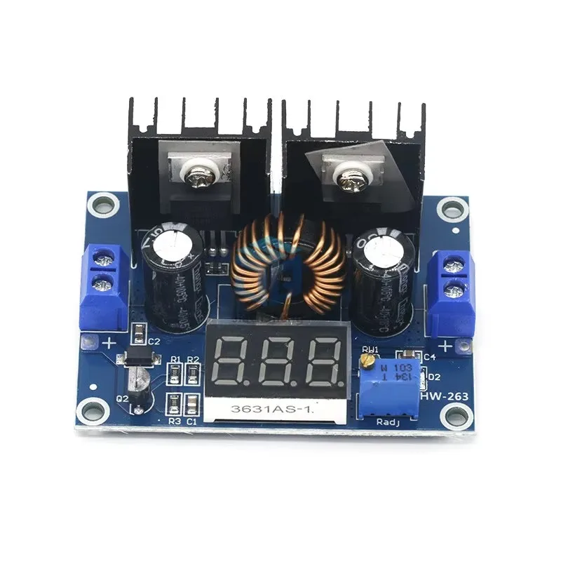 1PCS MH-ET LIVE LED Voltmeter PWM Adjustable 4-36V To 1.25-36V Step-Down Board Module XL4016 8A 200W DC-DC Power drop Module