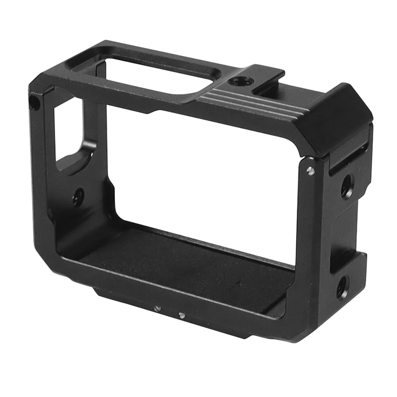 Aluminium-Schutzkäfig Rig 1/4 magnetischer Stativadapter Kaltschuhhalterung für Insta360 One R / RS Action-Kamera, erweiterter Rahmen – Detail 19