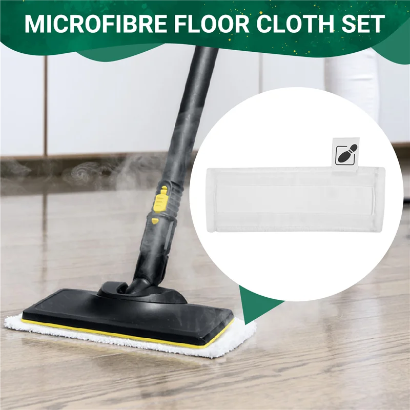 A88X 4Pcs For Karcher Easyfix Steam Mop Cloth Cleaning Pad Cloth Cover For Karcher Easyfix SC2 SC3 SC4 SC5 Steam Mop Cleaner