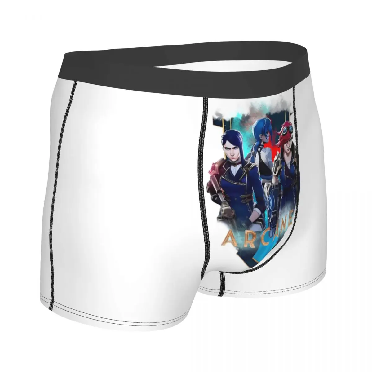 الملاكم السراويل السراويل غامض أنيمي السادس Jinx سراويل الرجال الملابس الداخلية الناعمة لهدايا صديقها رجل أوم