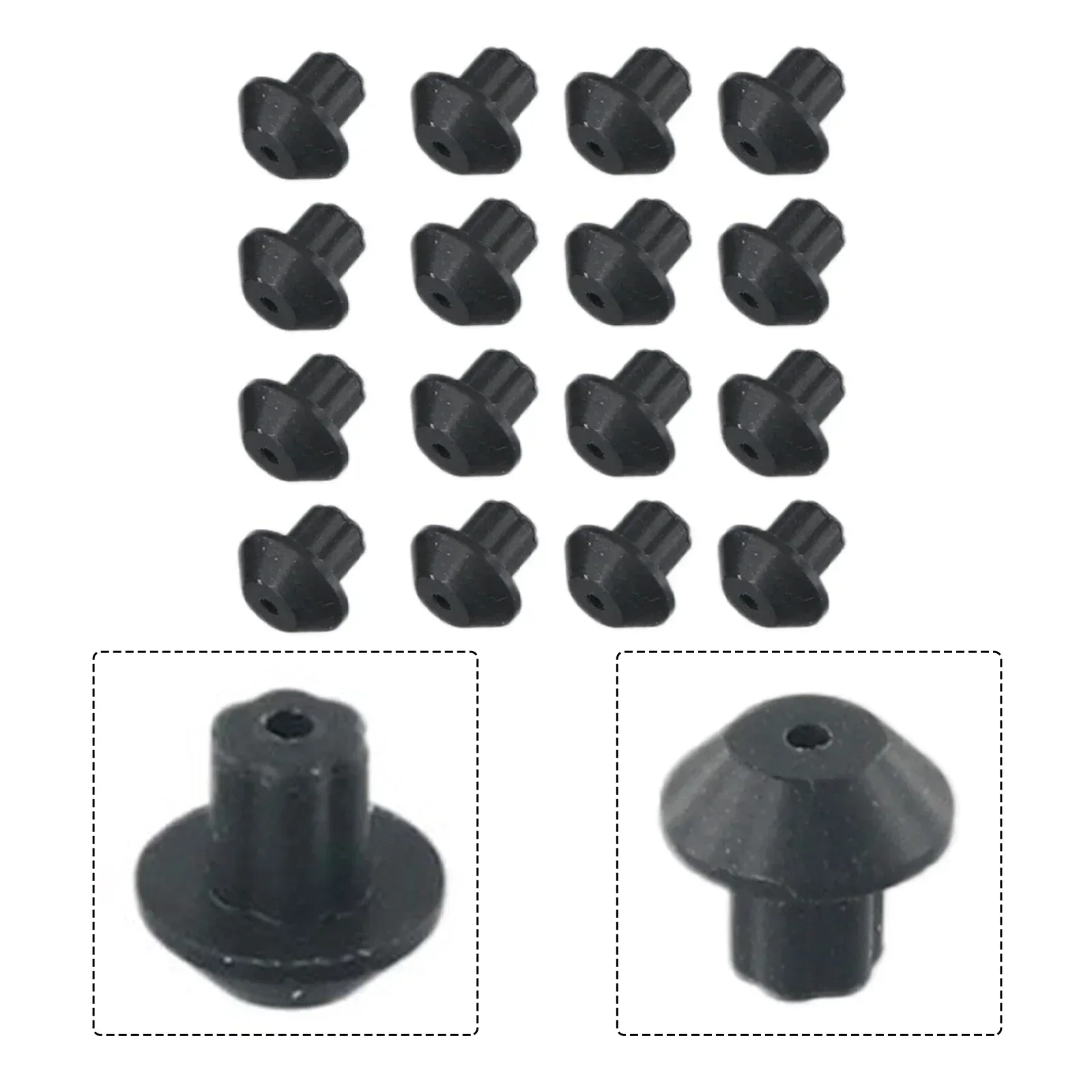 

WB02T10461 WB2K101 Burner Feet Pads Rubber Feet Gas Range For Gas Range 16 Pack Cooking Appliances Easy To Install