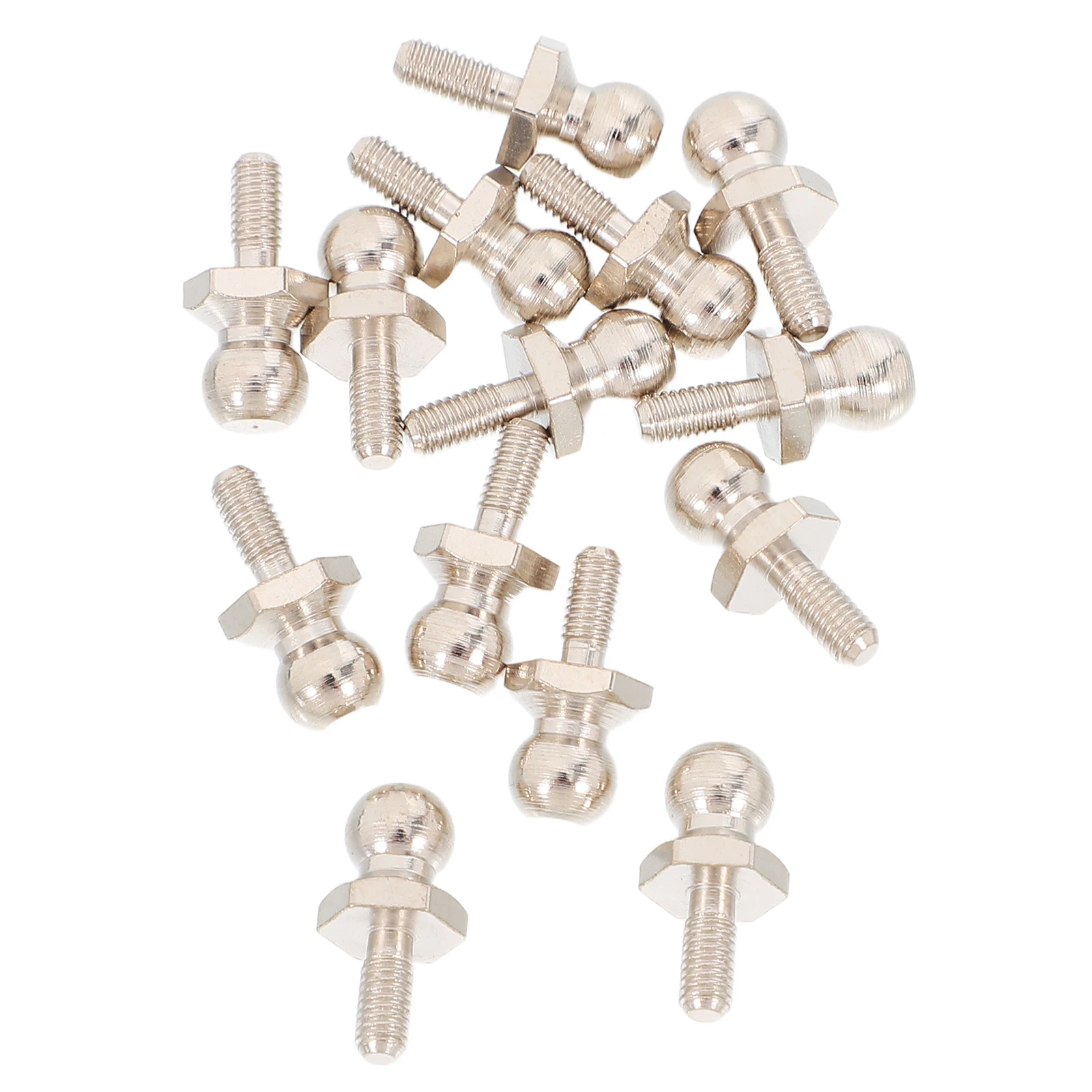 

14pcs Steel Ball Head End Rc Cars High-Performance Durable Stable Handling Quick Replacement Racing Conditions Rc Car Rod End