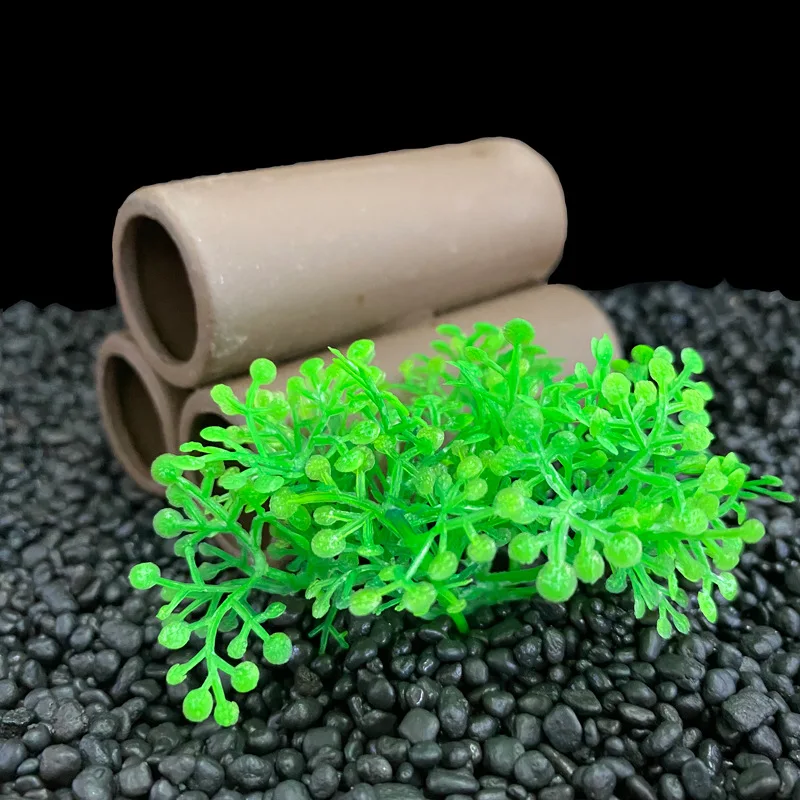 

10pcs Small Plastic Artificial Aquarium Plant Decoration Underwater Grass Fish Tank Fake Water Plant Ornament Aqaurium Plant