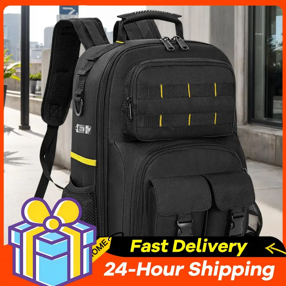 multi-compartment-organizer-bag-waterproof-thicken-tool-backpack-hardware-tool-storage-bag-for-construction-contractors-plumbing