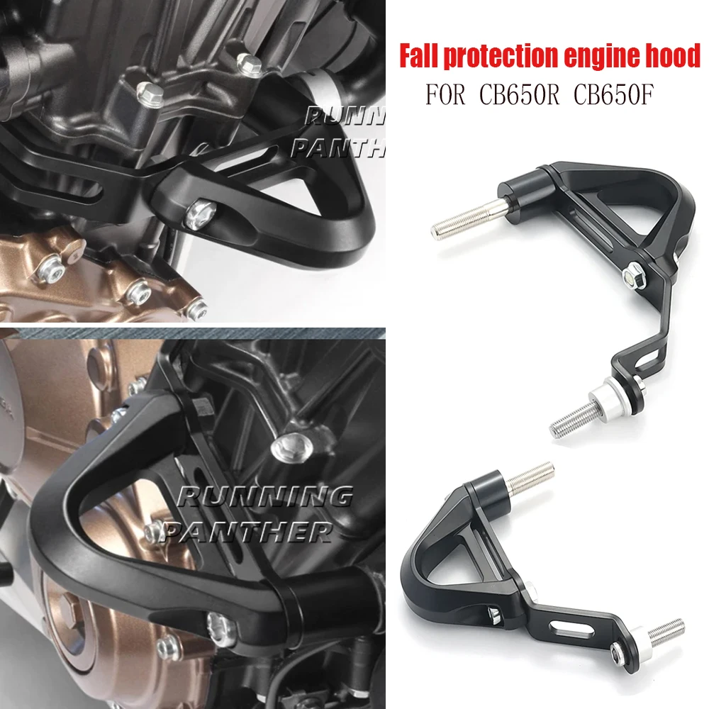 FOR HONDA CB650R CB650F CB 650 R F CB 650R 650F Motorcycle Engine Guard Anti Crash Frame Slider Falling Crash Protector Cover