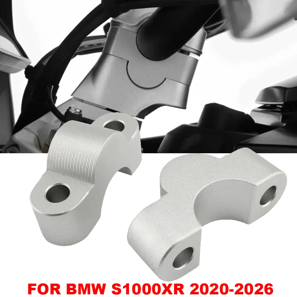 

S1000XR 2026 Motorcycle Handlebar Riser Bar Mount Handle Clamp Rise 20mm For BMW S 1000XR S1000 XR 2020-2024 2025 2026