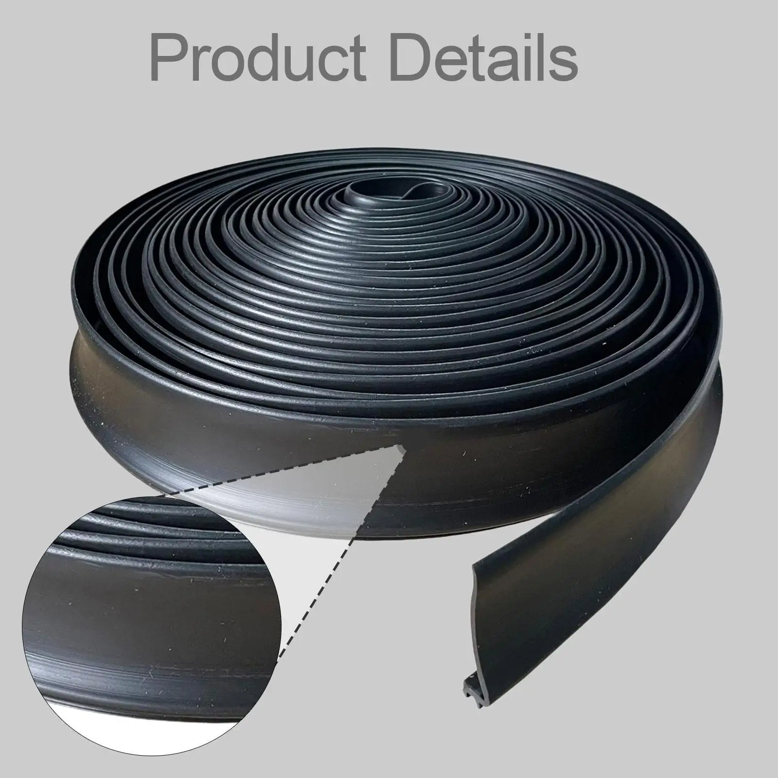 

Прочная резиновая уплотнительная лента для выдвижных секций автодомов, 30 футов, черная, всепогодная защитная полоса для выдвижных систем прицепов