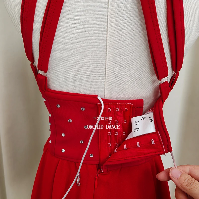 حار بيع الاطفال الفتيات الأطفال النساء الكبار أداء ارتداء الأحمر كيوبيد قميص طويل الباليه توتو ازياء