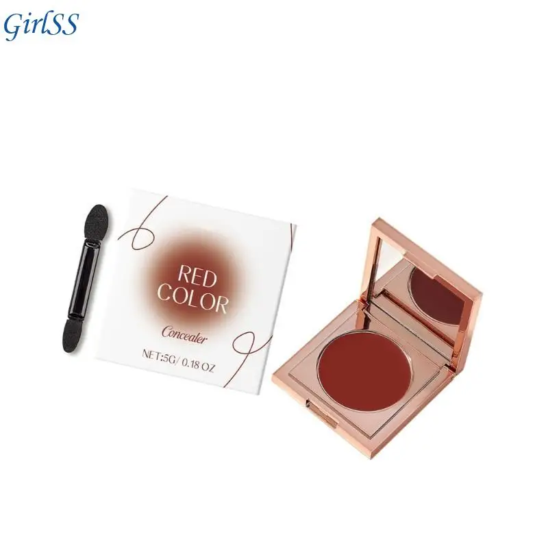 Correcteur cercle sombre portable avec correcteur hydratant brosse pour les fêtes l'usure quotidienne les T4MB