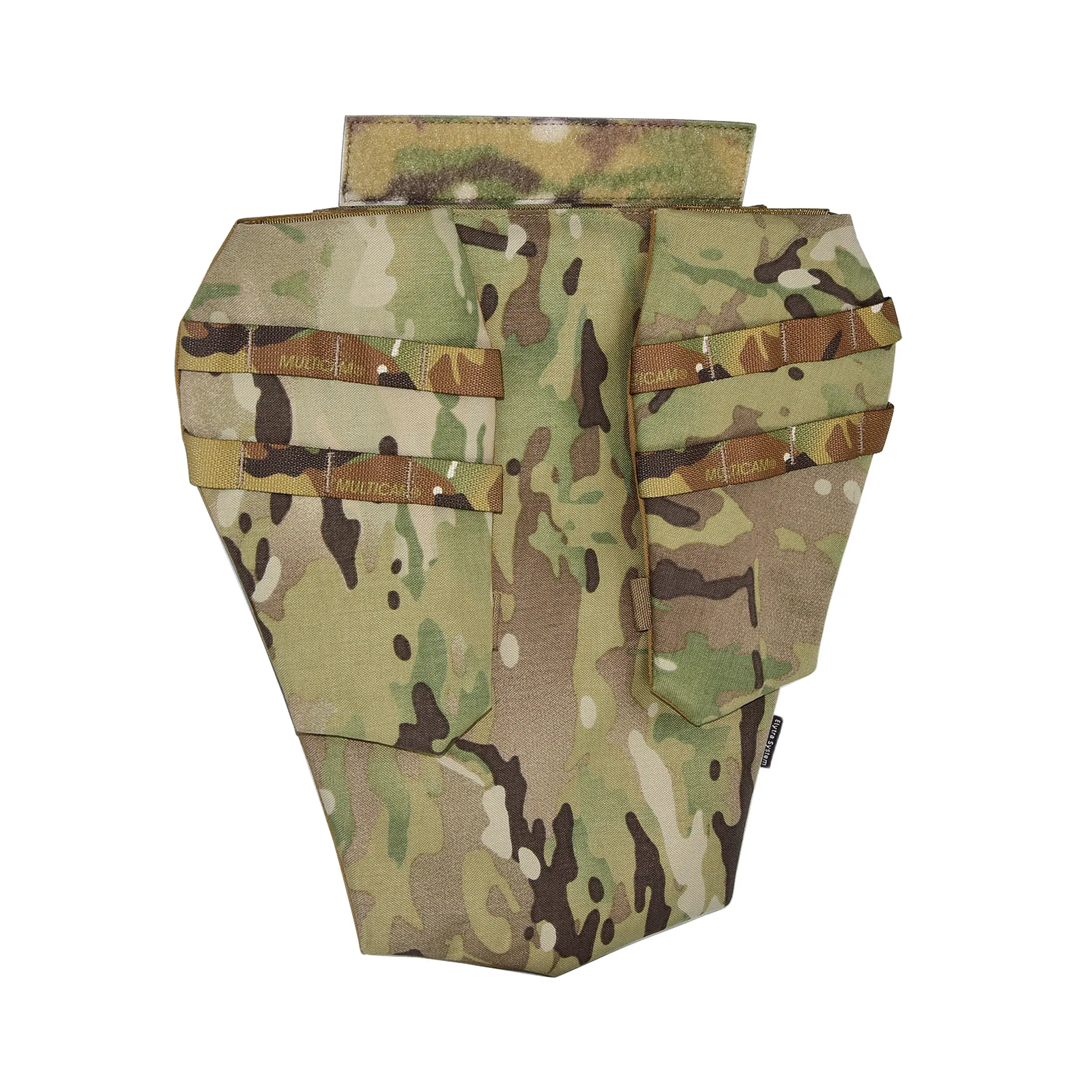 Tactical Vest Paired With Russian Style Clover Three Piece Tactical Crotch Protection Panel, Outdoor Sports JJ Protection Board