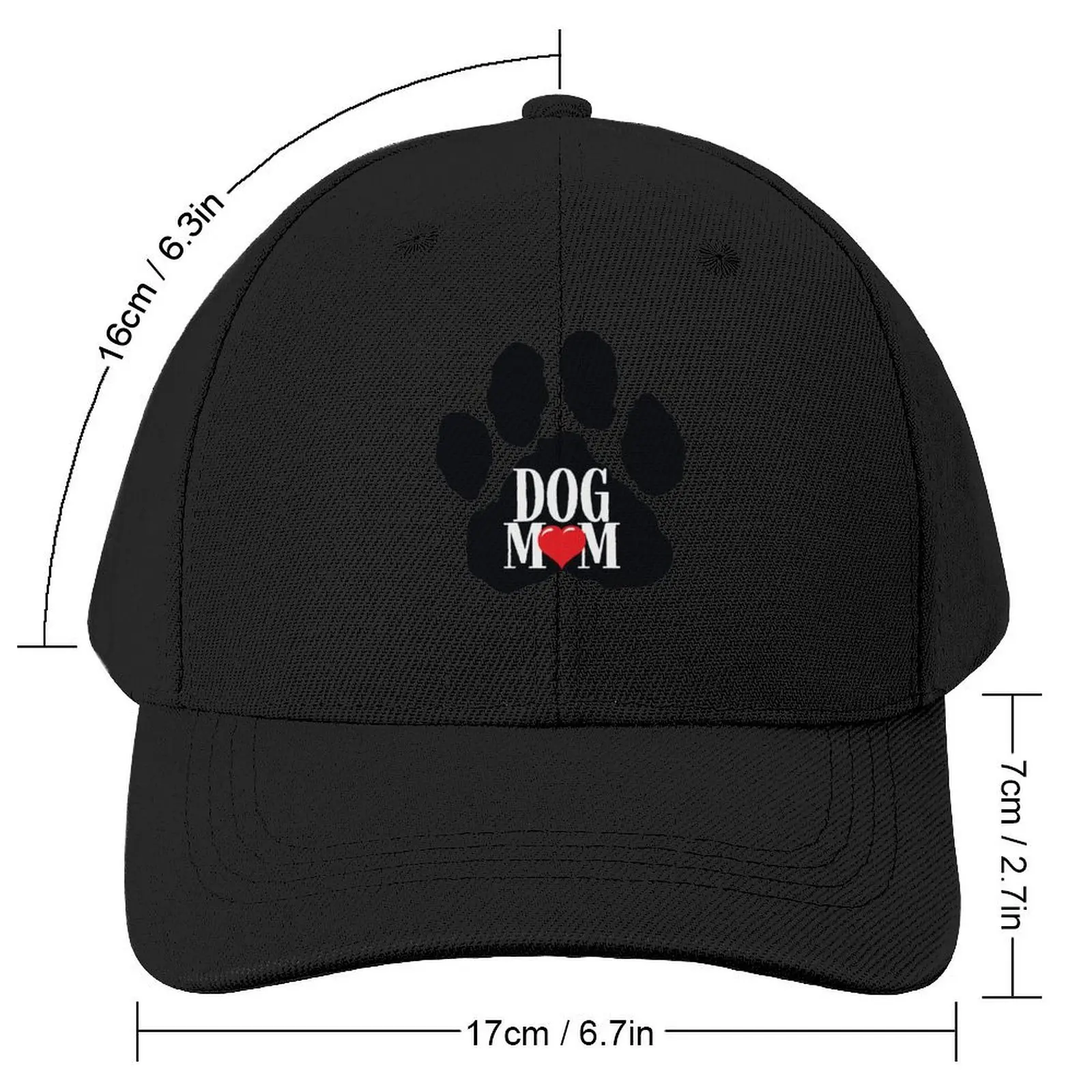 Dog Mom Paw Baseball Cap tea Hat Sunhat Men's Luxury Women's