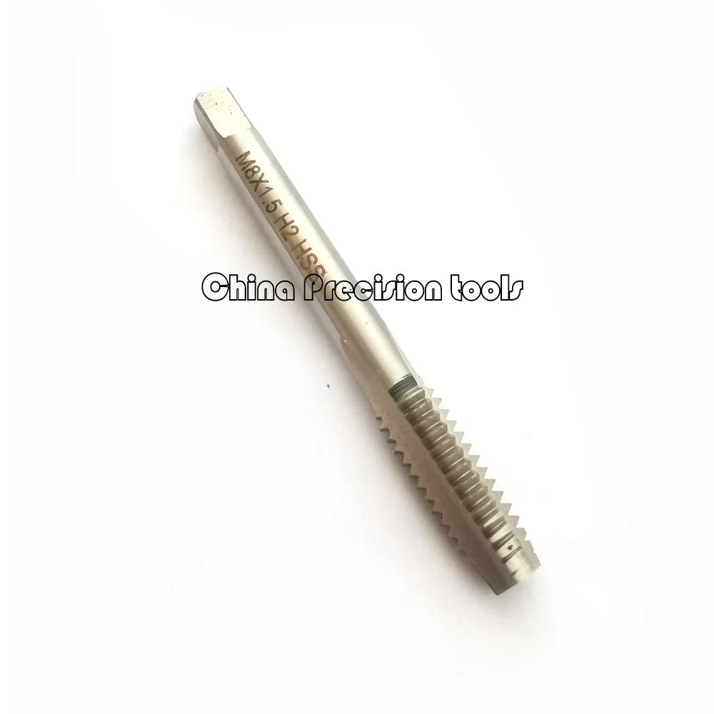 HSS Metric male thread tap M6.5 M7.5 M8.5 M9.5 right Machine Fine Thread Straight Flute taps M7.5X0.75 M8.5X0.5 M9.5X1 M10X2