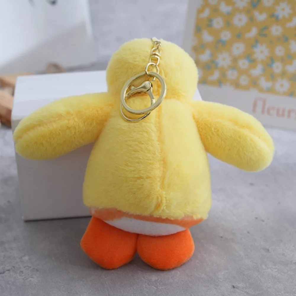 Funny Stuffed Animal Penguin Plush Keychain Funny Cartoon Pingu Doll Pendant 15cm Cute Stuffed Penguin Keychain Backpack Pendant