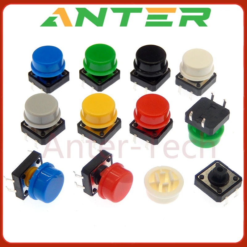 How Button Work? My Real-World Experience with These 12mm Tactile Switches for DIY Electronics Projects