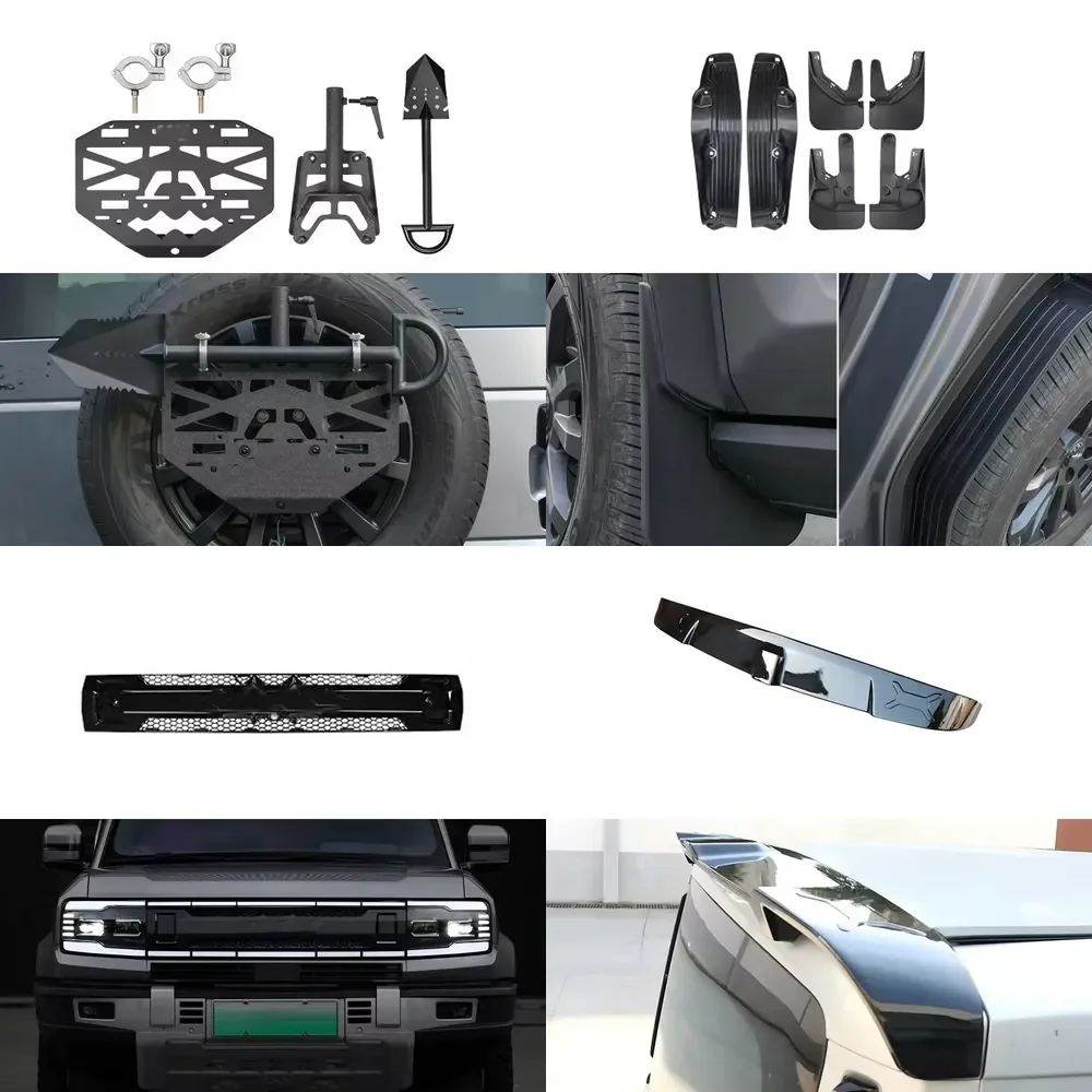 For Equation Leopard 5 Multifunctional Spare Tire Holder Off-Road/Suv Upgrades for Equation Leopard 5 Accessories