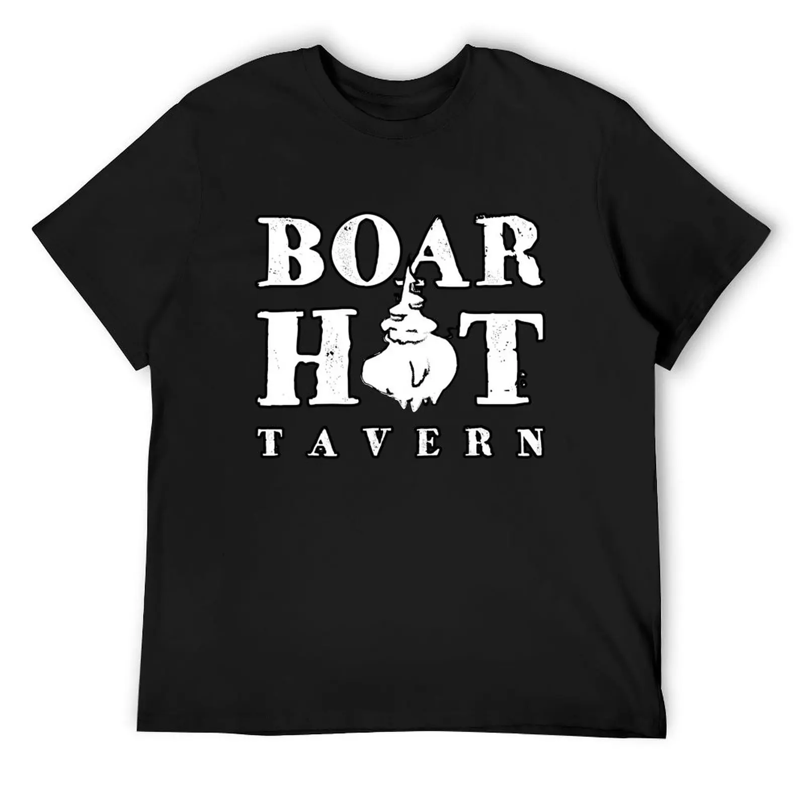 Boar Hat Tavern T-Shirt man clothes custom shirt mens designer t shirt