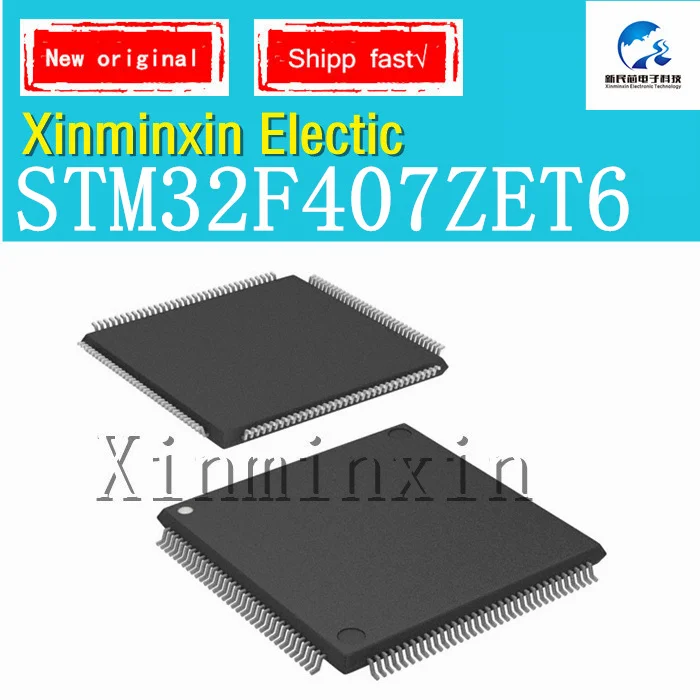 

1-10pcs/Lot STM32F407ZET6 QFP144 32-bit microcontroller MCU IC Chip 100% New Original In Stock