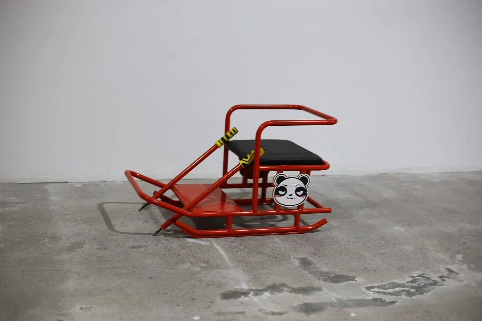 Scooter da neve invernale per interni su ghiaccio Veicolo da spinta per bambini in vendita per parchi a tema Giro su giocattoli