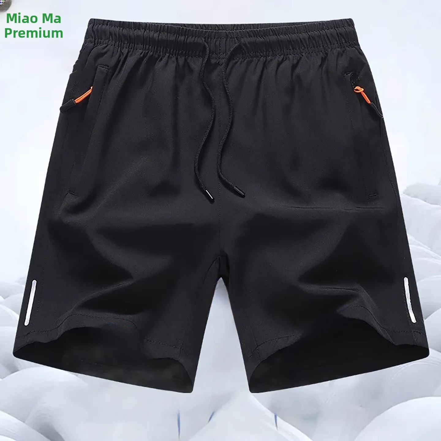 

Мужские брюки из ледяного шелка Qui Dry ort, летние новые повседневные свободные дышащие удобные спортивные тонкие прямые брюки длиной до ног