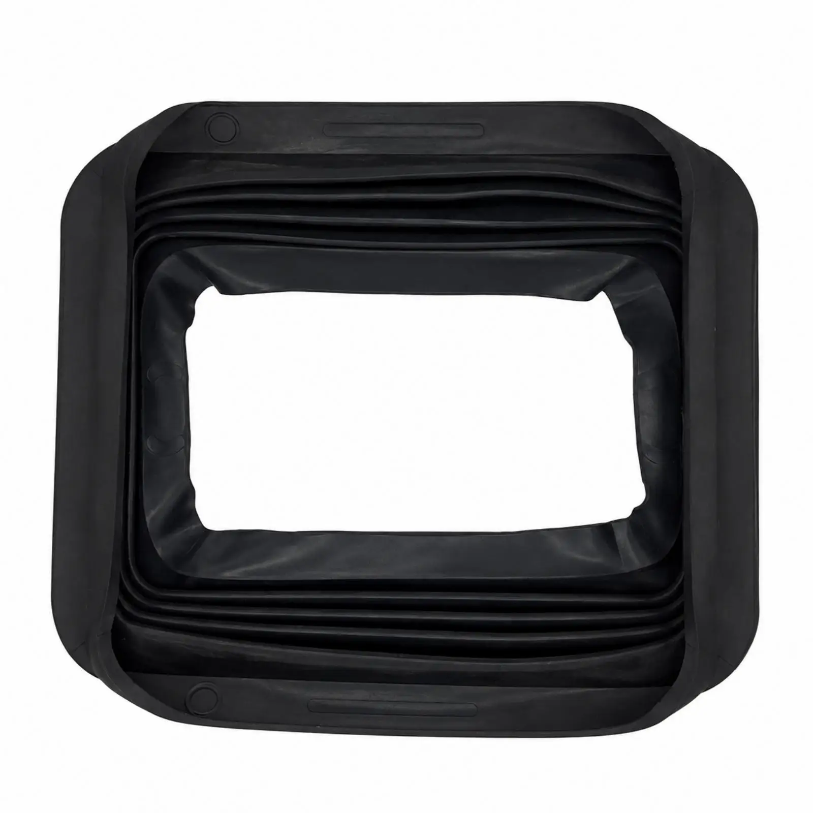 Heavy Duty Vehicle Seat Dust Cover Black Rubber Base Shield for Engineering Truck