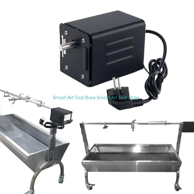 

E1PB Electric Rotisserie Motor Rustproof Design Accessory For Home Outdoor Barbecuing