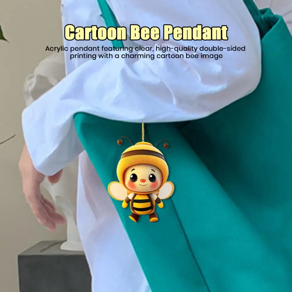 Cartoon Bee Pendant…