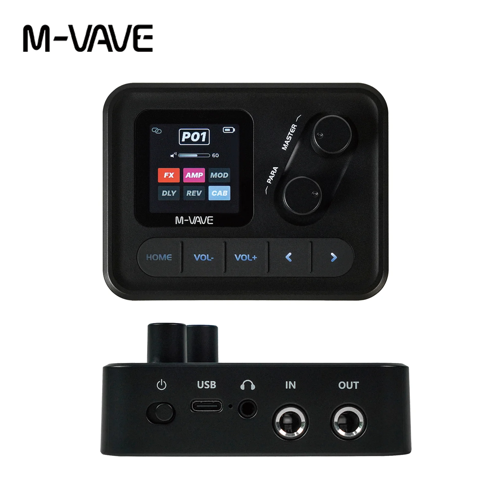 

Карманная педаль эффектов M-VAVE POCKET AMP, универсальная для гитары и бас-гитары 40, заводские предустановки, редактируемые тоны, дизайн с клипсой