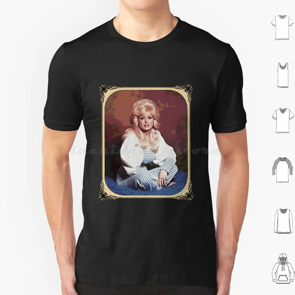 Vintage Dolly Parton's Women Girls T Shirt Big Size 100% Cotton Vintage Dolly Partons Women Girls What Would Dolly Do Quote