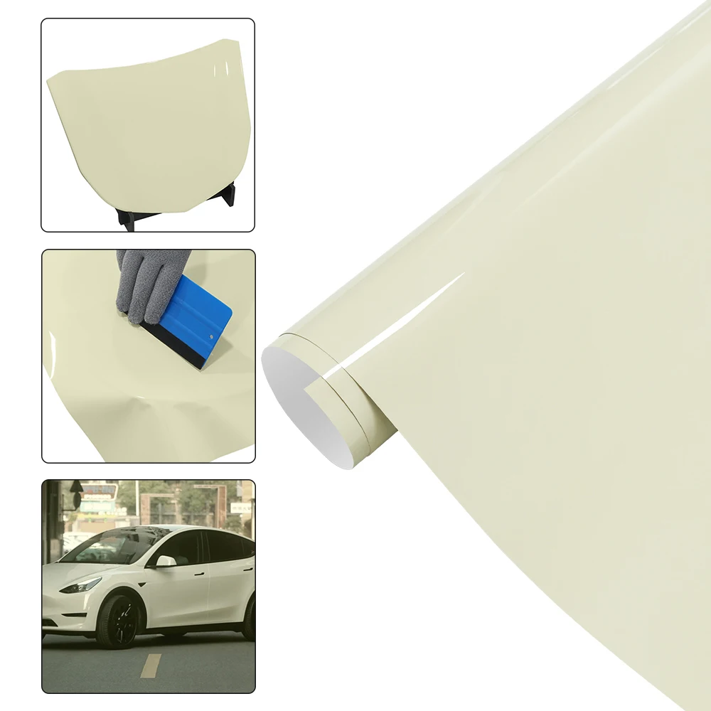 

Автомобильная виниловая пленка, платиновый перец, белый цвет, модифицированный самоклеящийся полный или частичный комплект покрытия для транспортных средств, авто, мотоциклов