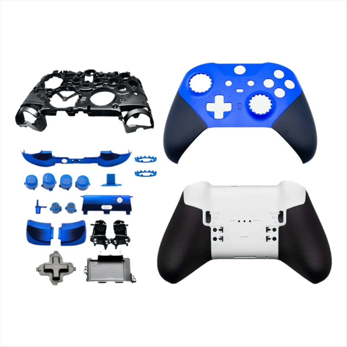 Limited Stock！For Elite Series2 Core Controller Full Set Housing Shell Case Cover Faceplates Frame ABXY RT Buttons LB RB Kit,B