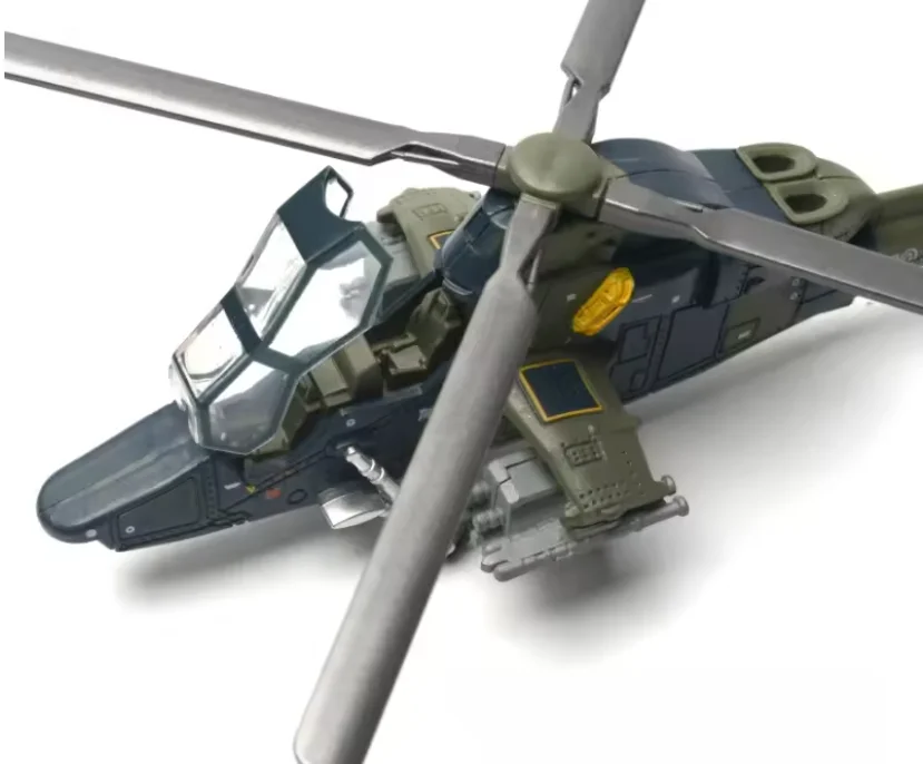 1:72 Maßstab Militärhubschrauber-Modell Plastik-Bausatz AH-64 Apache & EC-665 Tiger Montage-Puzzle Spielzeug für Sammler und Geschenke # M – Detail 10