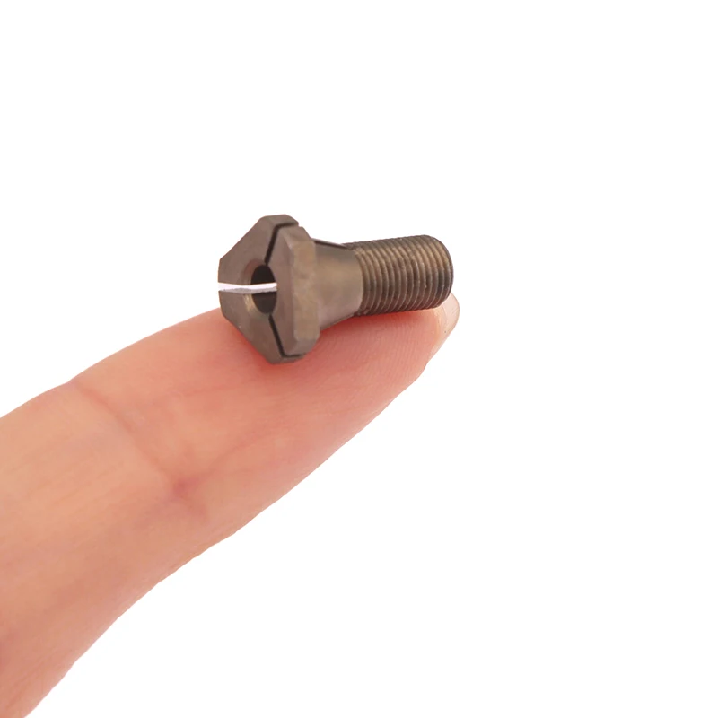 3.175mm 90 Degree Angle Core Collet - Electric Elbow Adapter for Multi-Function Grinder&Polisher, Precision Hand Piece Accessory