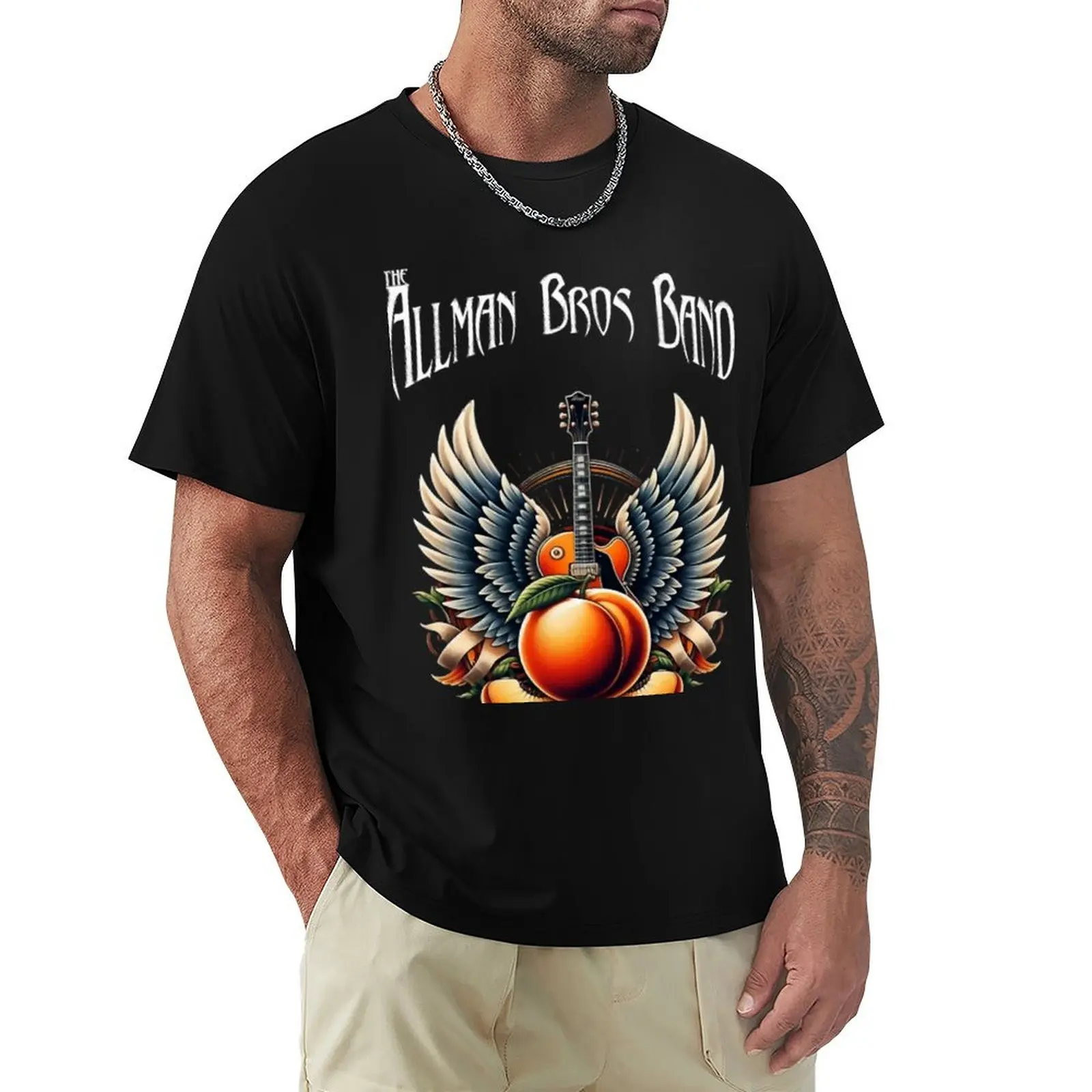

Allman Bros T-Shirt Man t-shirt Short sleeve tee luxury clothes men