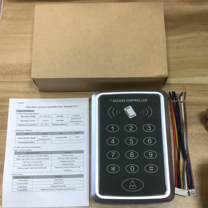 T11 access control machine can be used as management card all-in-one machine T12ID swiping password T11 Automatic door access co